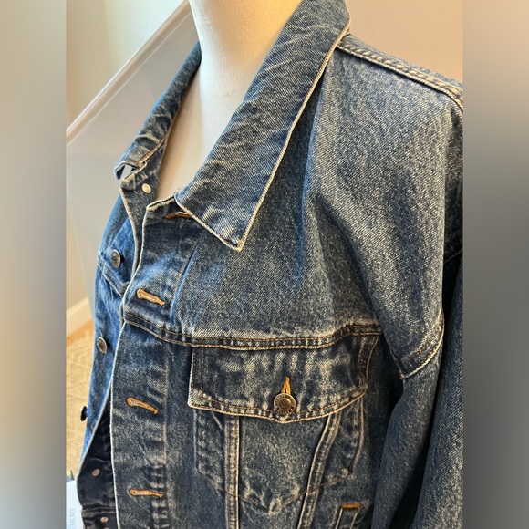 CANYON RIVER BLUES Jean Jacket “Trucker” Style Blue Denim Size Medium - Picture 9 of 14